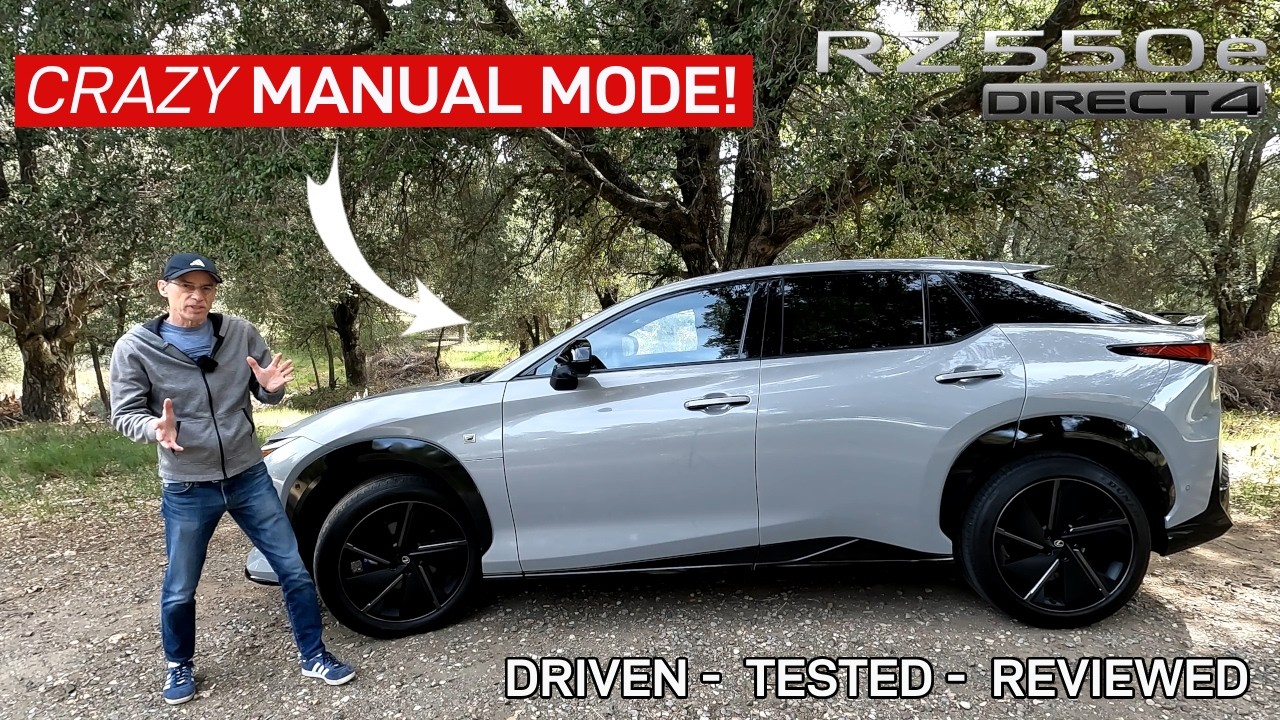 The 2026 Lexus RZ 550e has a CRAZY Manual Mode!